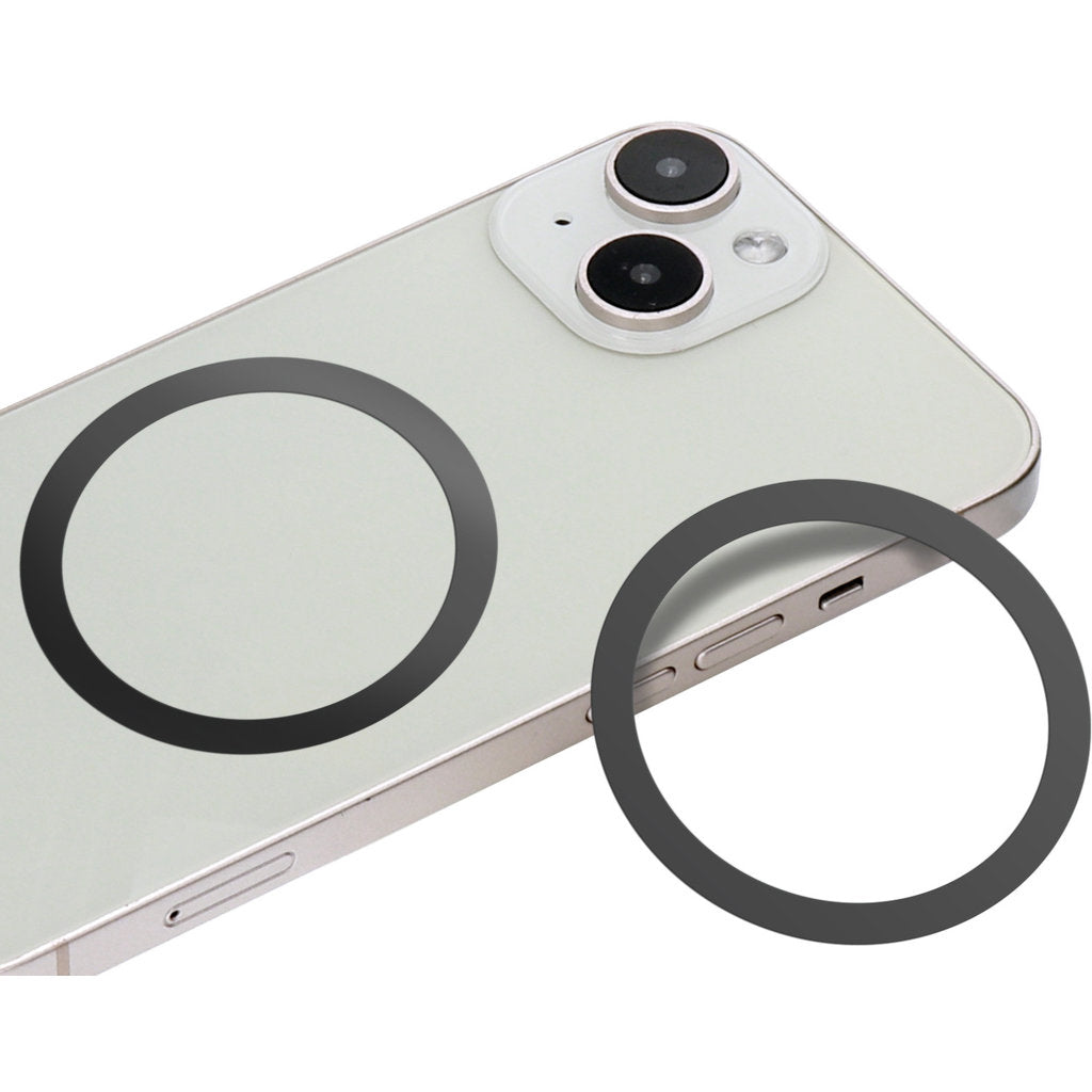 Mobiparts MagSafe compatible Ring Black (2pcs)