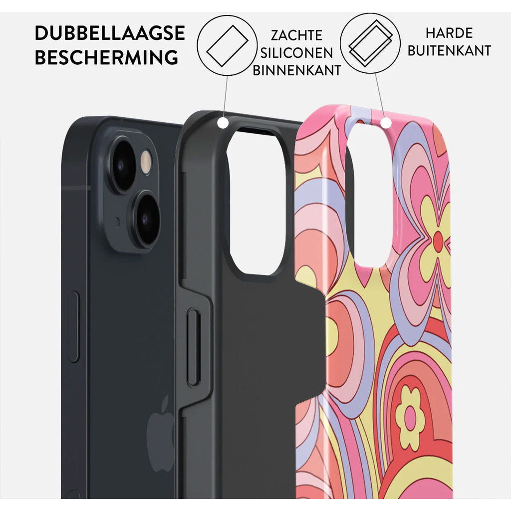 Burga Tough Case Apple iPhone 14 - Roller Disco (Limited Barbie Edition)