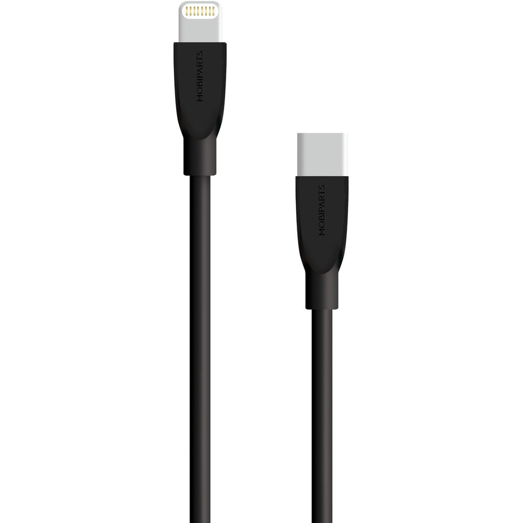 Mobiparts Apple Lightning to USB-C Cable 2A 1m Black