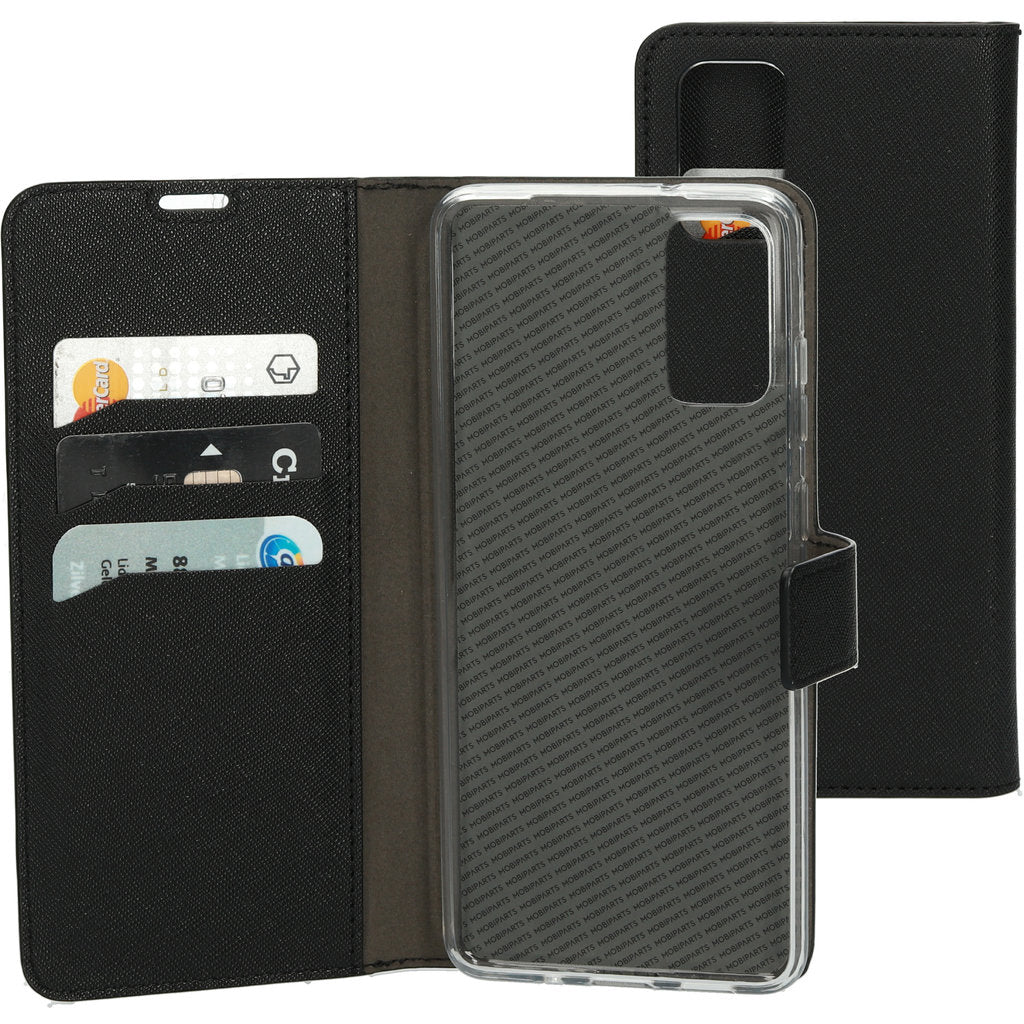 Mobiparts Saffiano Wallet Case Samsung Galaxy S20 4G/5G Black