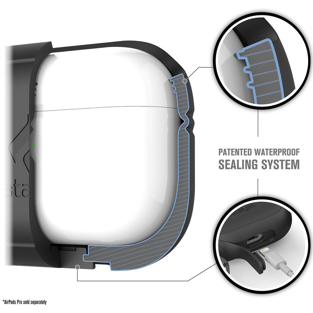 Catalyst Waterproof Case Apple Airpods Pro Black
