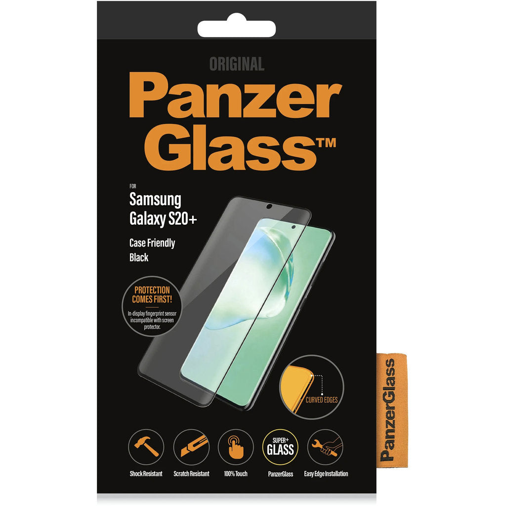 PanzerGlass Samsung Galaxy S20 Plus Black CF Super+ Glass