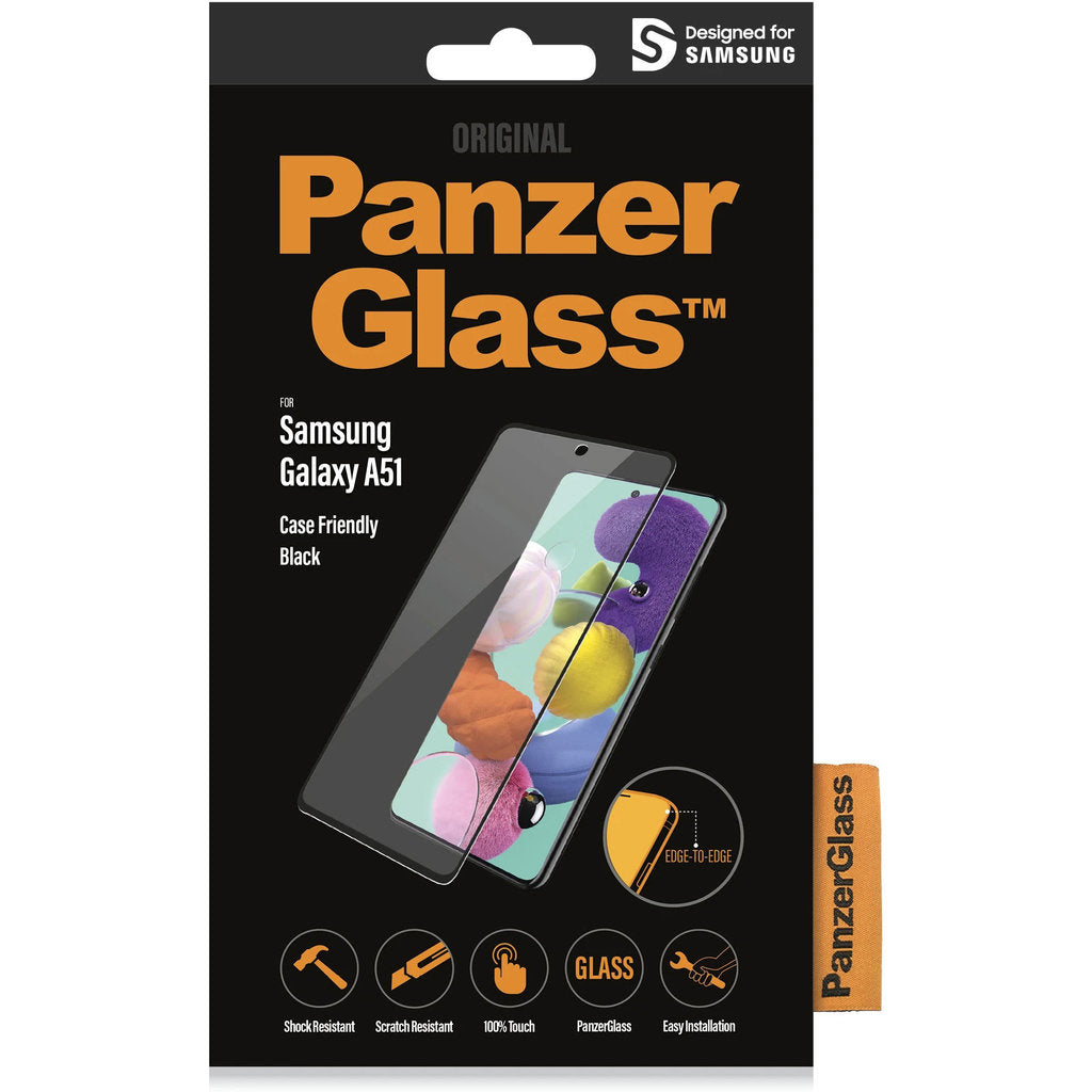 PanzerGlass Samsung Galaxy A51 (2020) Black CF Super+ Glass