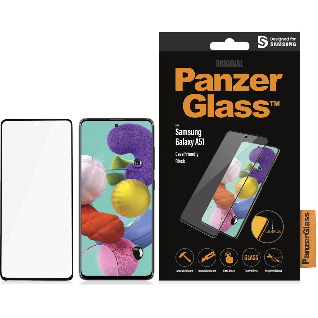 PanzerGlass Samsung Galaxy A51 (2020) Black CF Super+ Glass