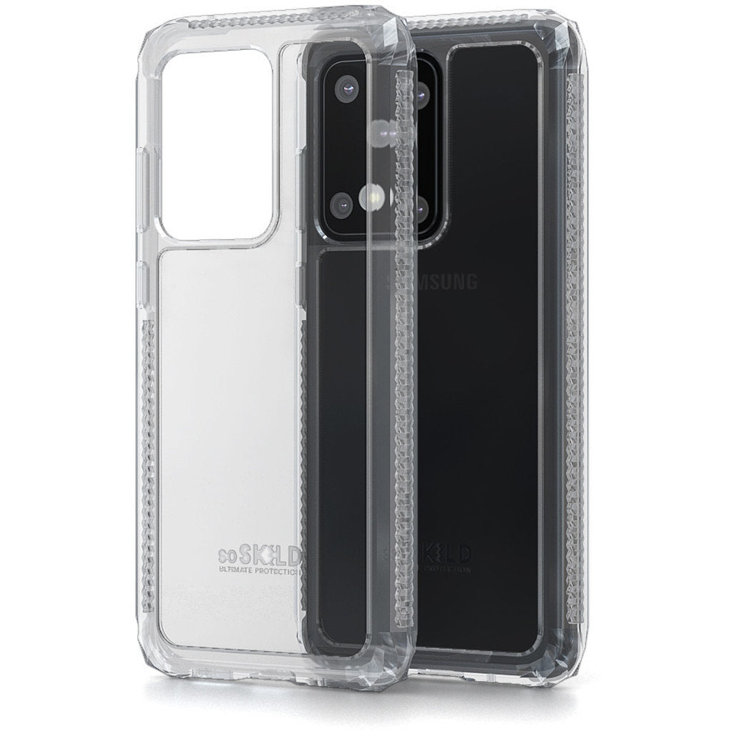SoSkild Samsung Galaxy S20 Ultra Defend 2.0 Heavy Impact Case Transparent