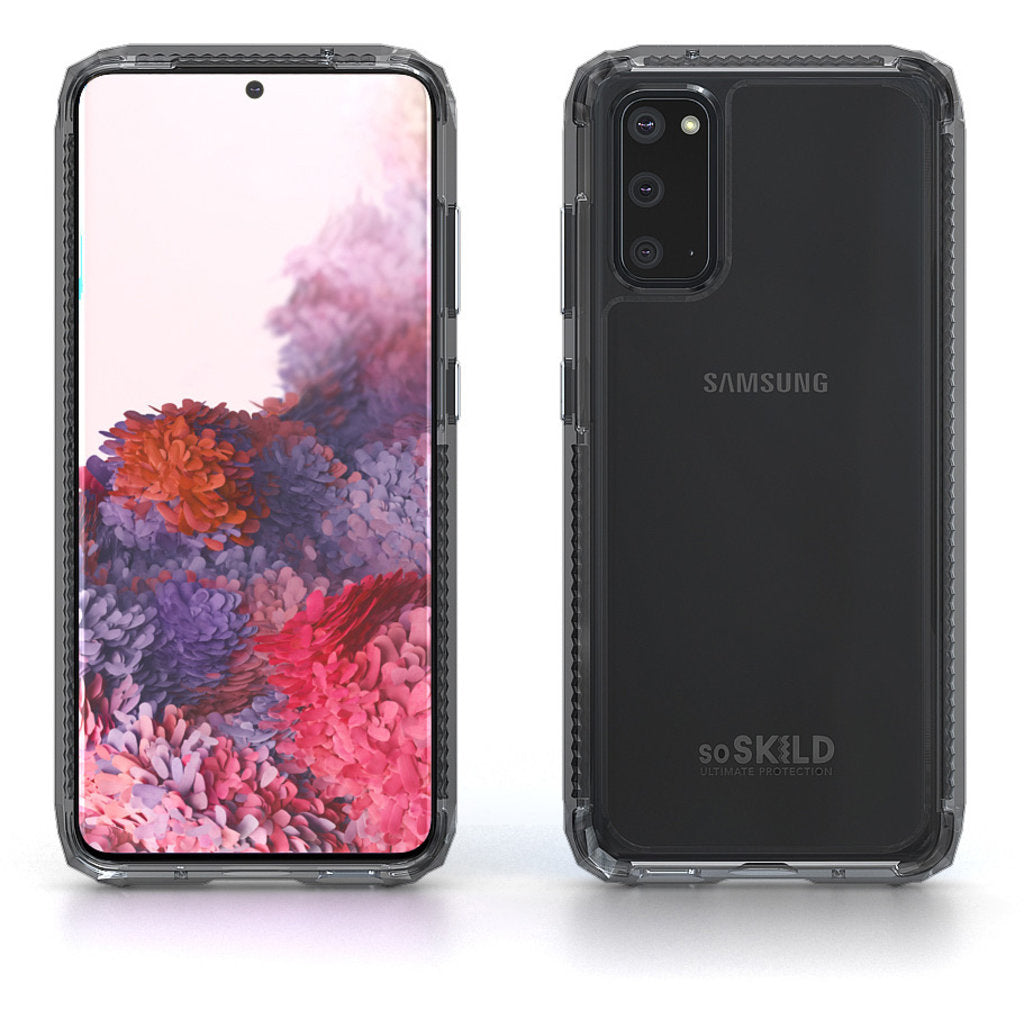 SoSkild Samsung Galaxy S20 4G/5G Defend 2.0 Heavy Impact Case Smokey Grey