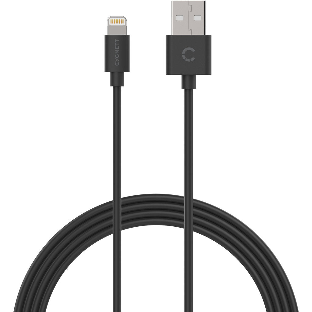 Cygnett Essentials Lightning to USB Cable 1m Black