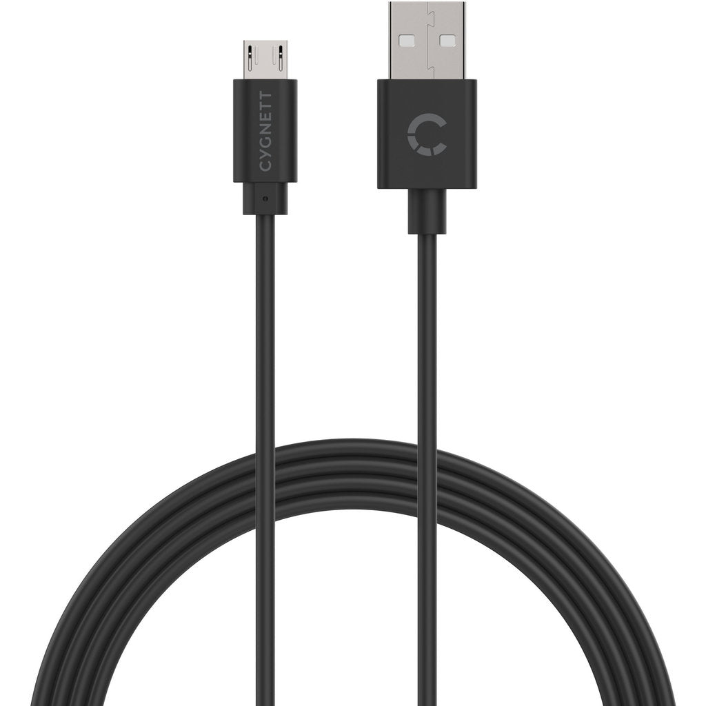 Cygnett Essentials Micro USB to USB-A Cable Black 1m