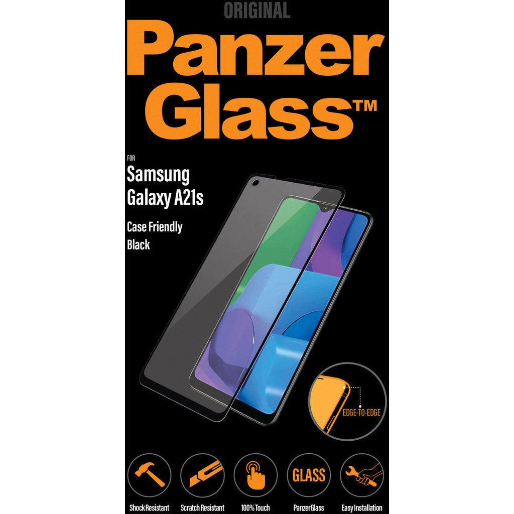 PanzerGlass Samsung Galaxy A21s (2020) Black CF Super+ Glass