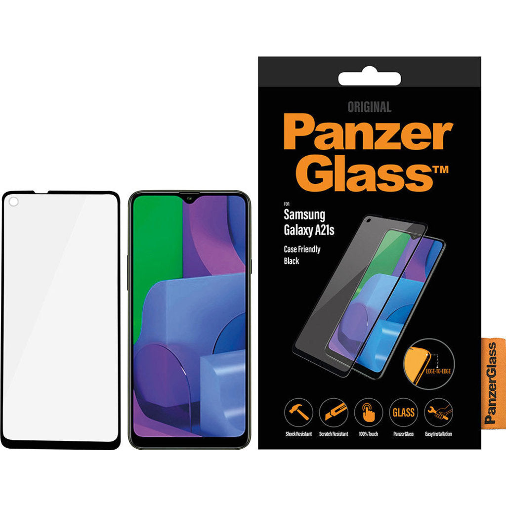 PanzerGlass Samsung Galaxy A21s (2020) Black CF Super+ Glass
