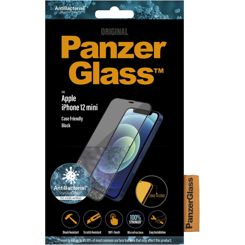 PanzerGlass Apple iPhone 12 Mini Black CF Super+ Glass