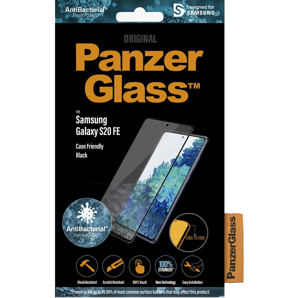 PanzerGlass Samsung Galaxy S20 FE (2020) Black CF Super+ Glass