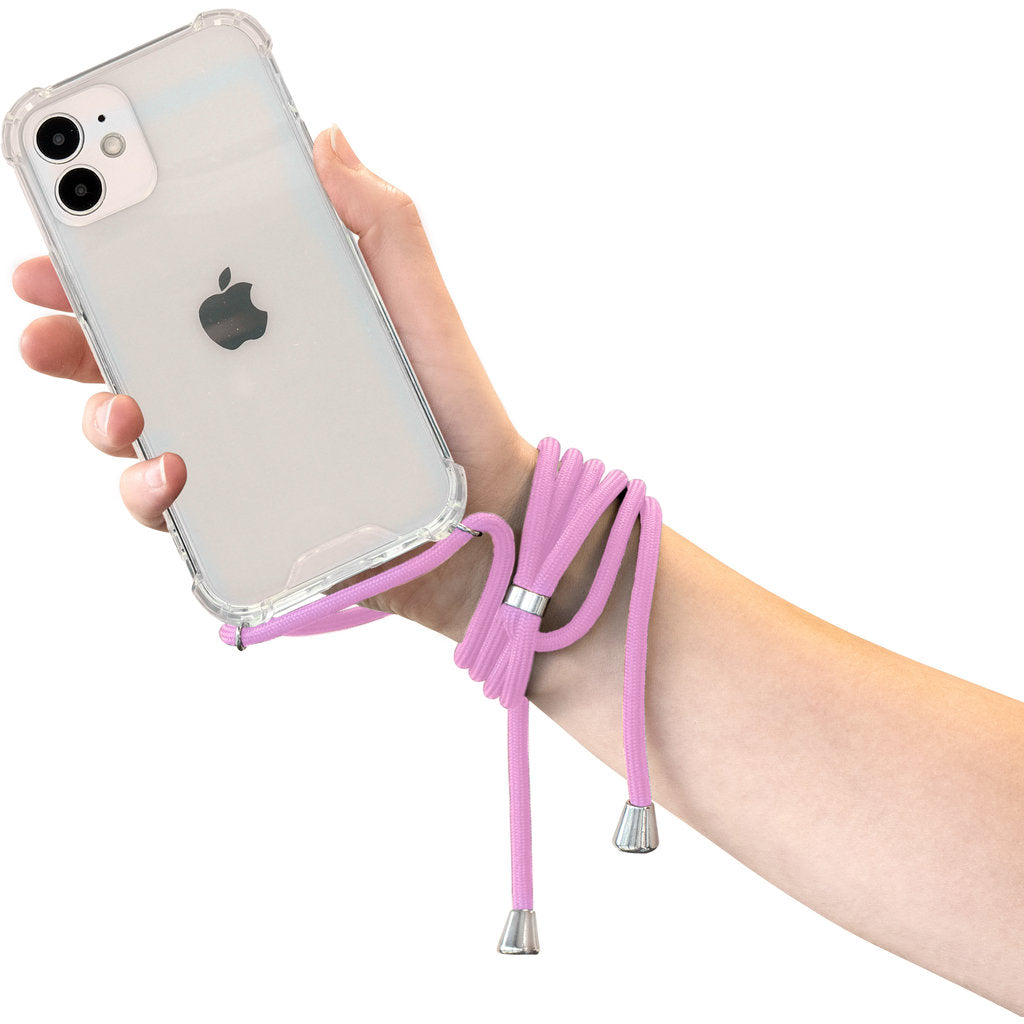 Mobiparts Lanyard Case Apple iPhone 12 Mini Violet Cord