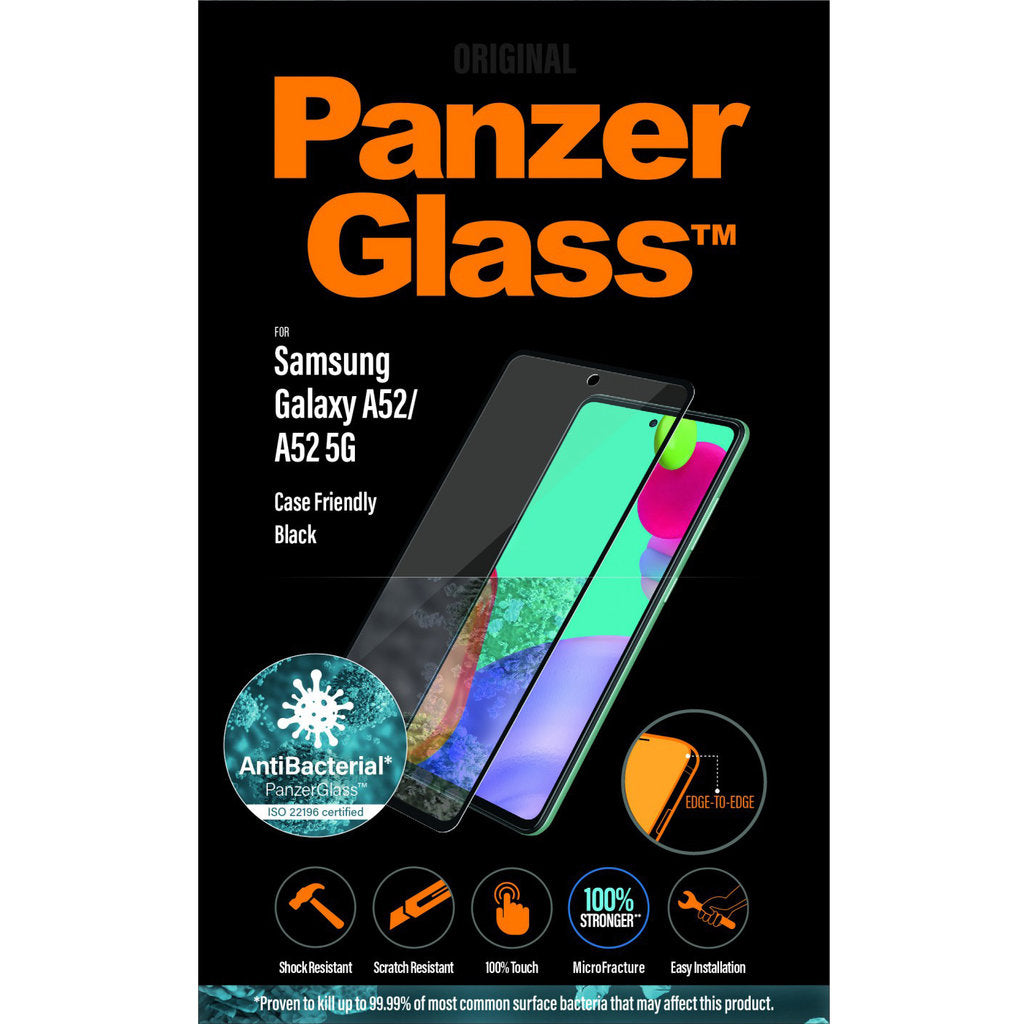 PanzerGlass Samsung Galaxy A52 4G/5G/A52s/A53 (2022) Black CF Super + Glass