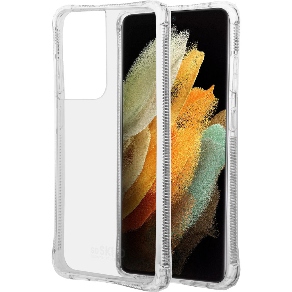 SoSkild Samsung Galaxy S21 Ultra Absorb 2.0 Impact Case Transparent