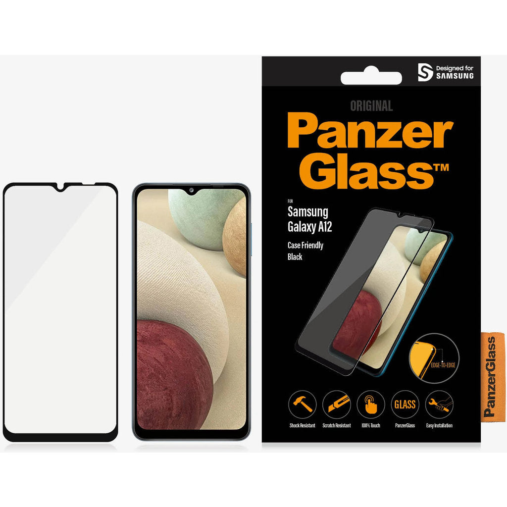 PanzerGlass Samsung Galaxy A12 (2021) Black CF Super+ Glass