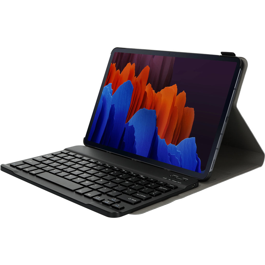 Mobiparts Bluetooth Keyboard Case Samsung Galaxy Tab S7/S8 Black