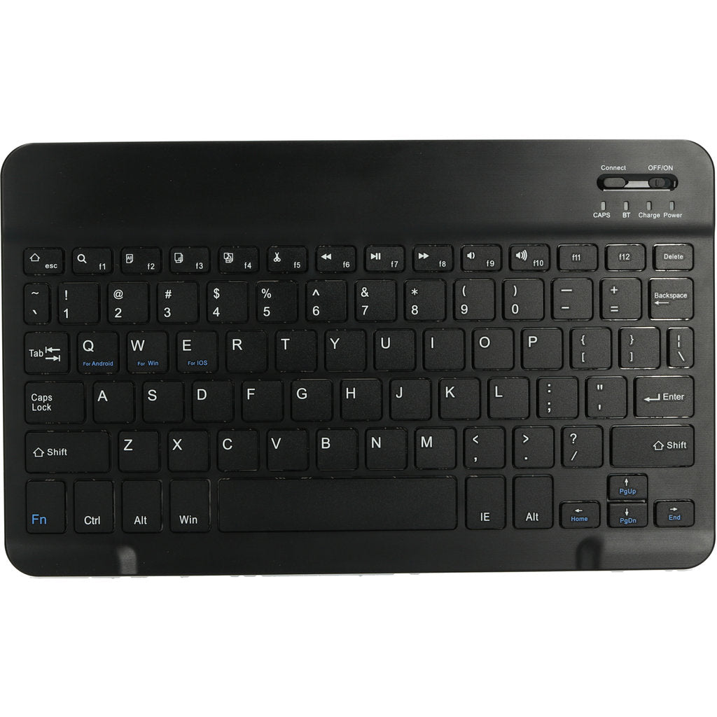 Mobiparts Bluetooth Keyboard Case Samsung Galaxy Tab S7/S8 Black