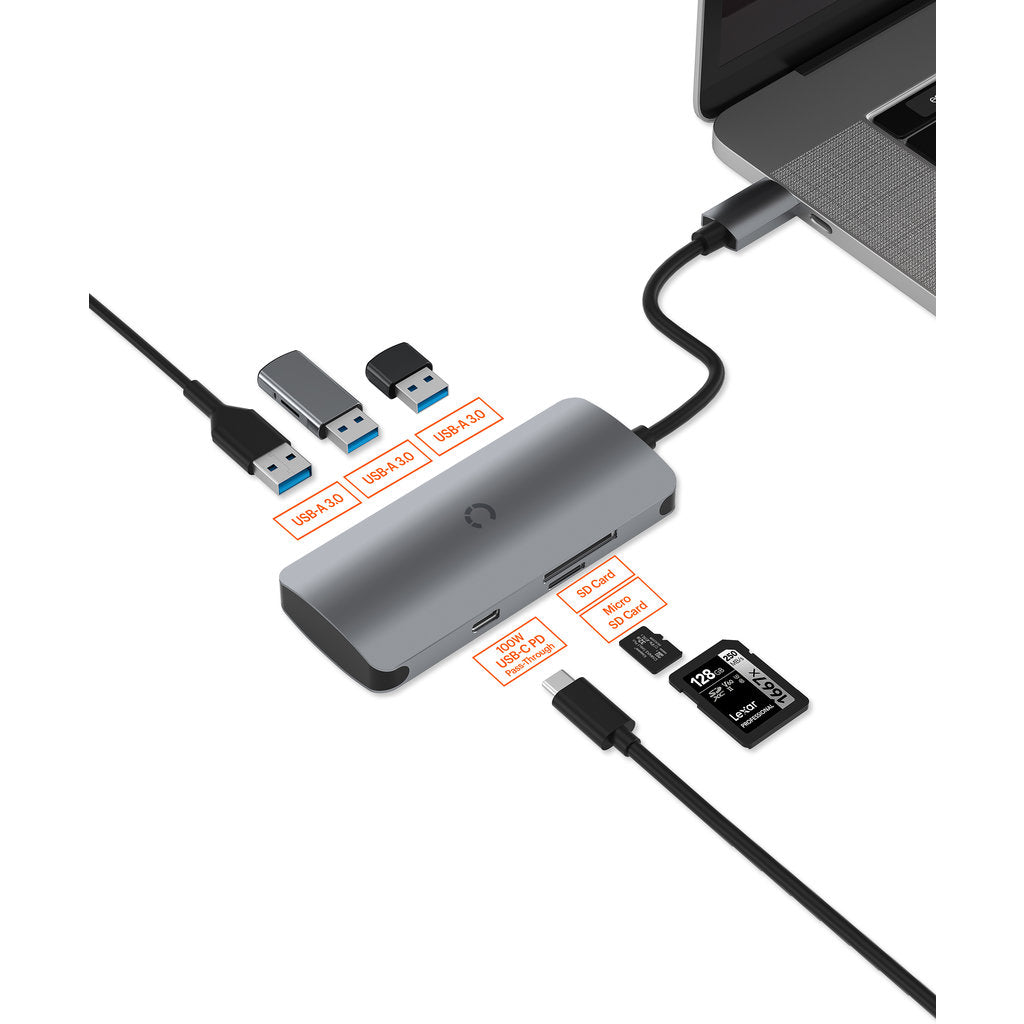Cygnett Unite SlimMate USB-C Hub