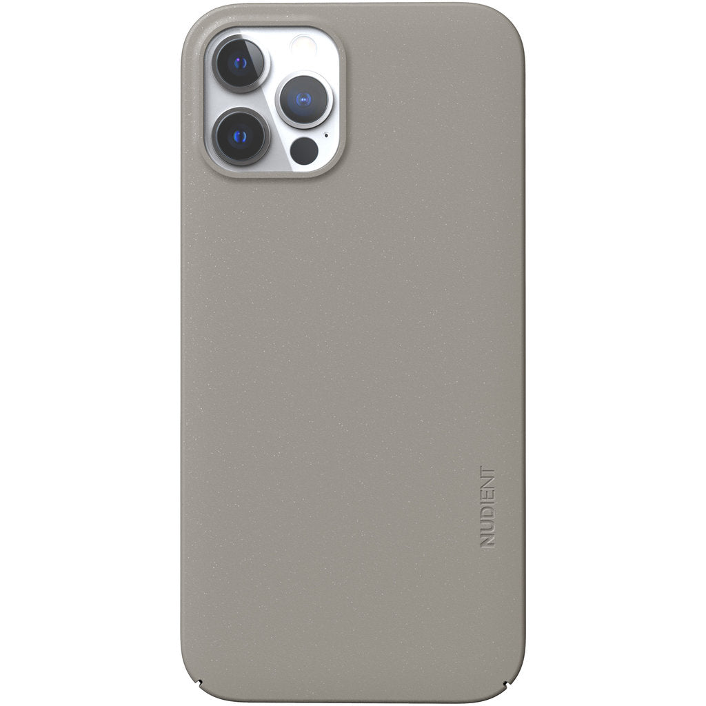 Nudient Thin Precise Case Apple iPhone 12/12 Pro V3 Clay Beige
