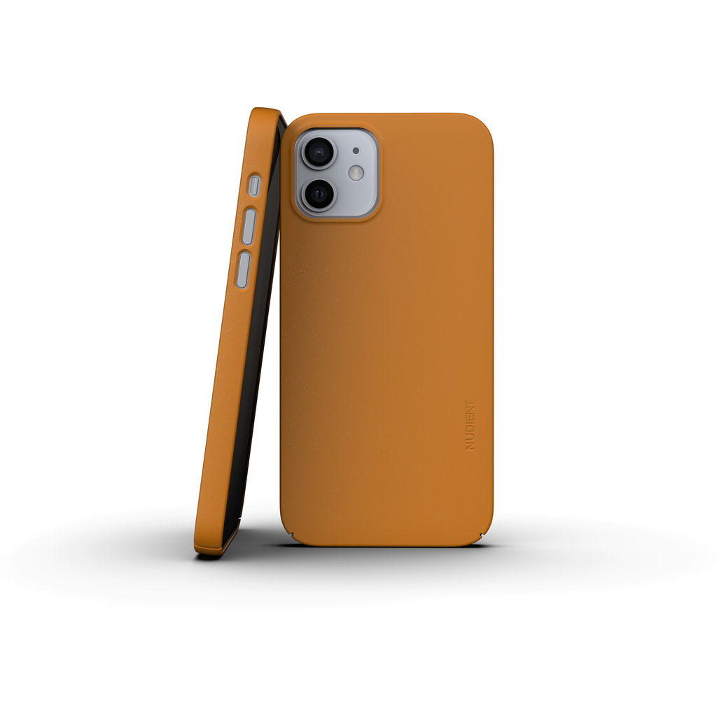 Nudient Thin Precise Case Apple iPhone 12/12 Pro V3 Saffron Yellow