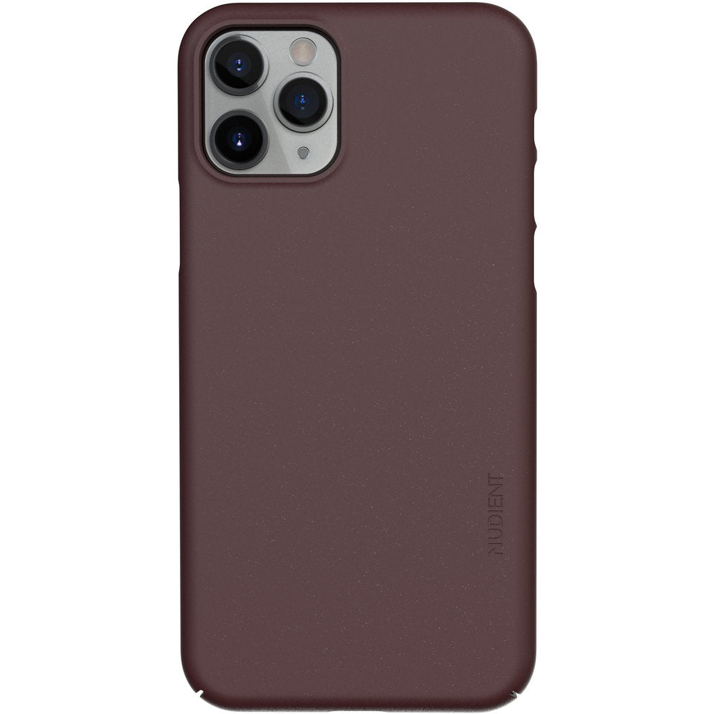 Nudient Thin Precise Case Apple iPhone 11 Pro V3 Sangria Red