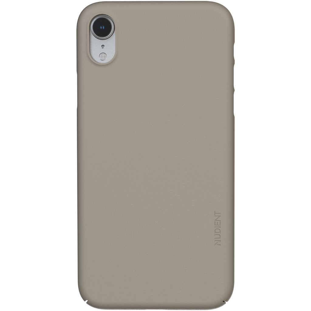 Nudient Thin Precise Case Apple iPhone XR V3 Clay Beige