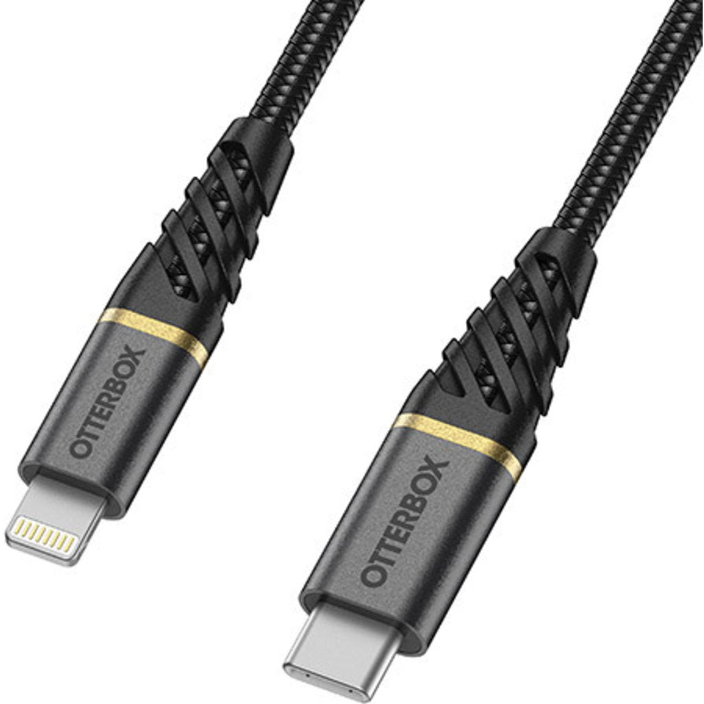 OtterBox Lightning to USB-C Premium Cable 2m Black