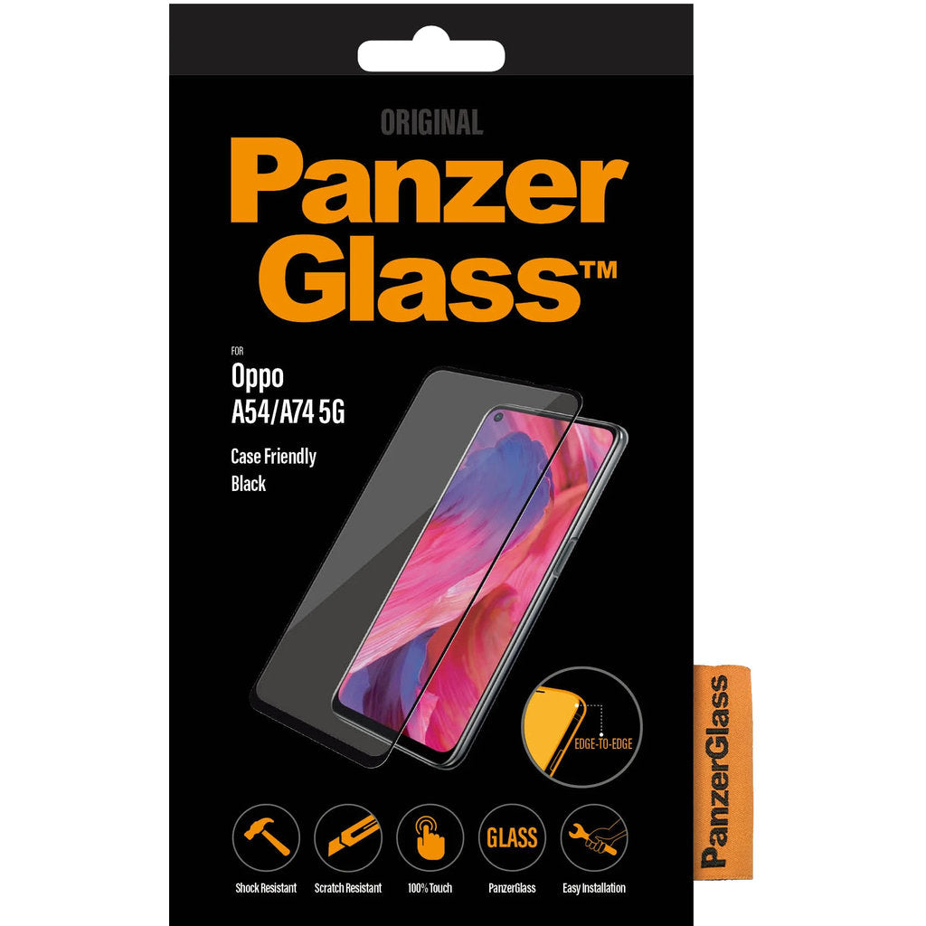 PanzerGlass Oppo A54/A74 5G Black CF Super+ Glass