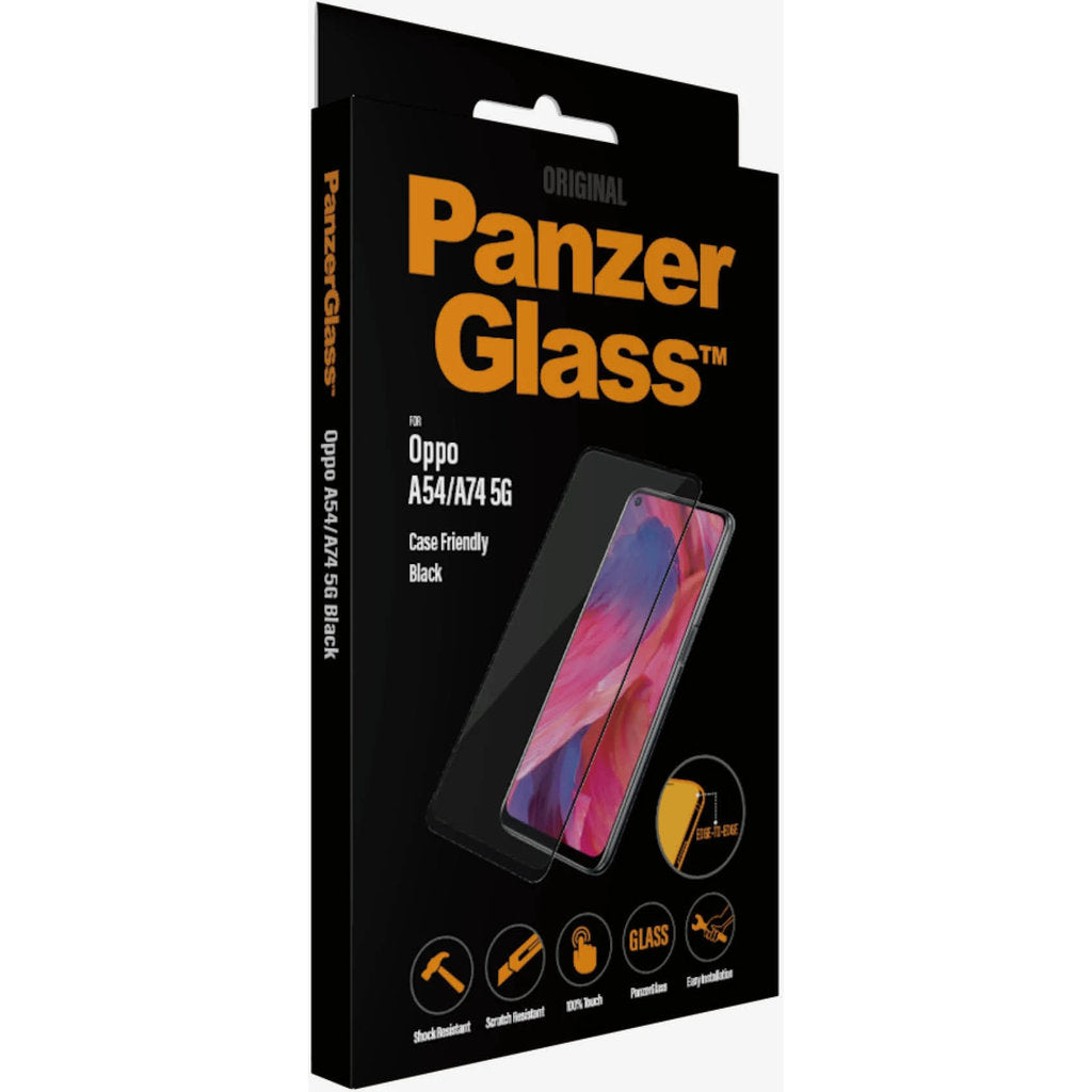 PanzerGlass Oppo A54/A74 5G Black CF Super+ Glass