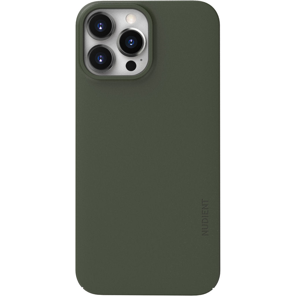 Nudient Thin Precise Case Apple iPhone 13 Pro Max V3 Pine Green