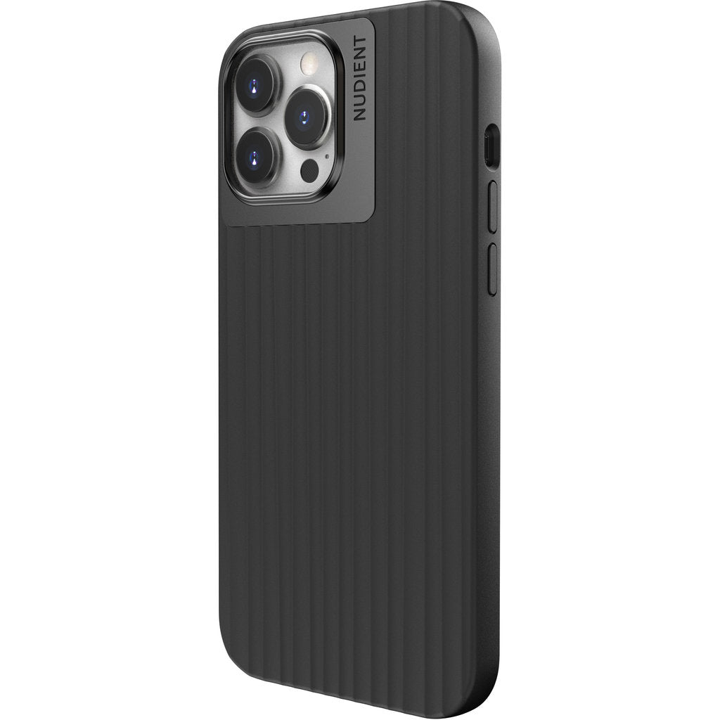 Nudient Bold Case Apple iPhone 13 Pro Max Charcoal Black