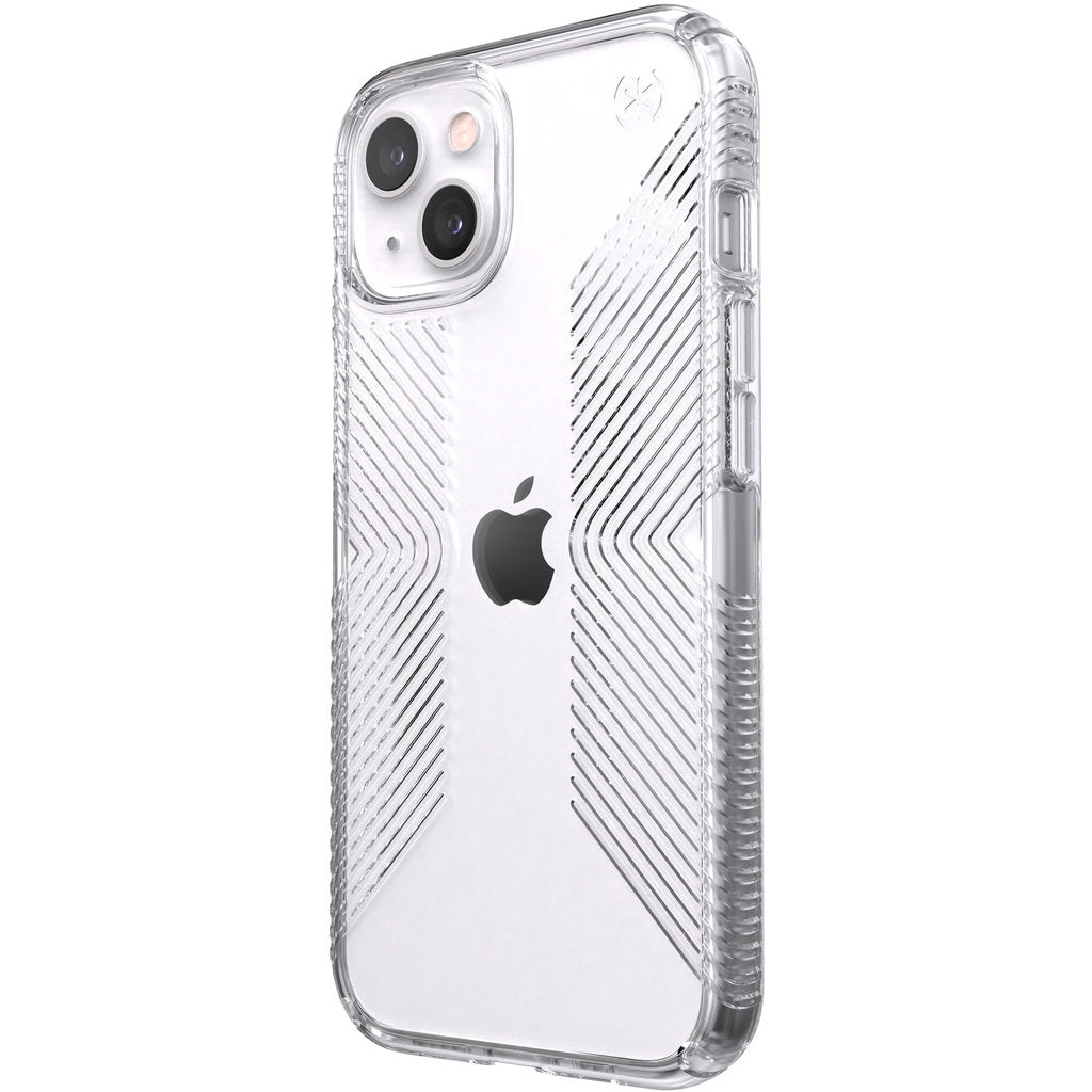 Speck Presidio Perfect Clear Grip Apple iPhone 13 Clear - with Microban