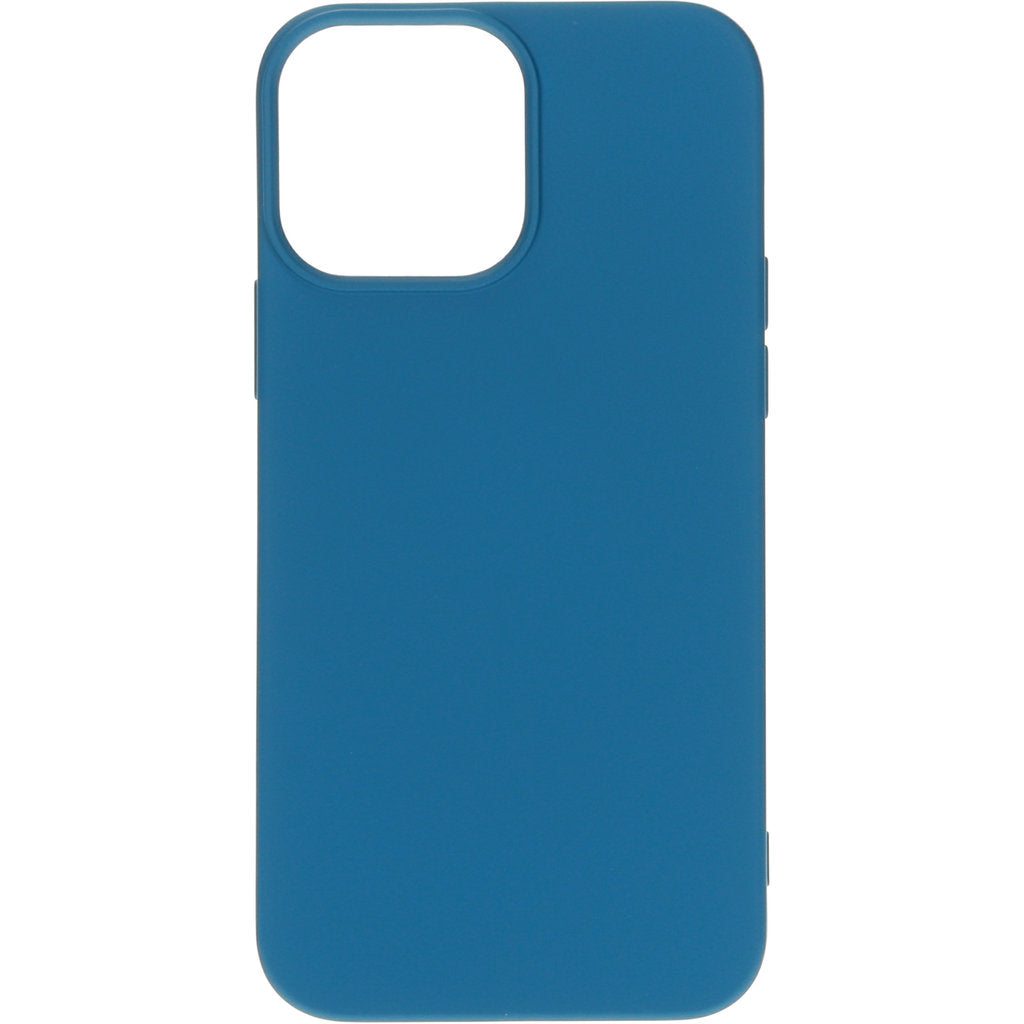 Mobiparts Silicone Cover Apple iPhone 13 Pro Max Blueberry Blue