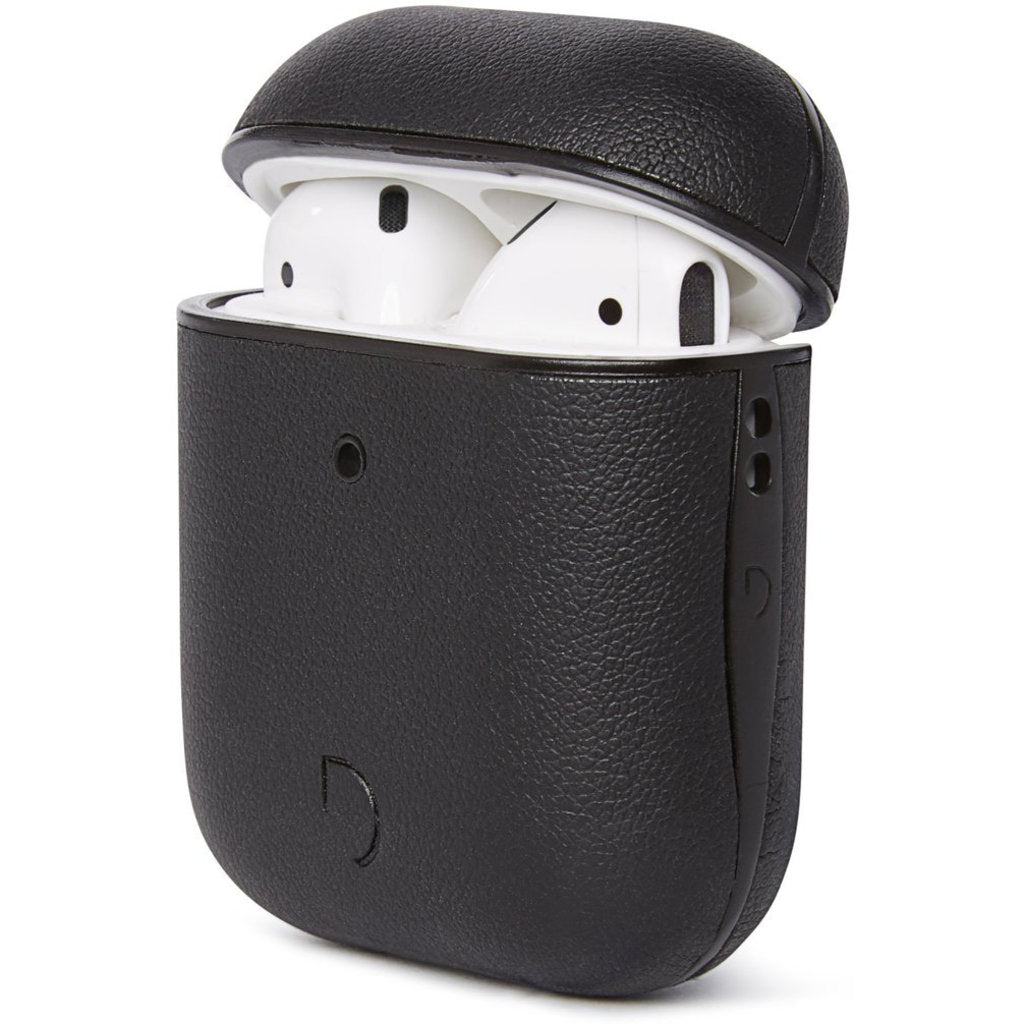 Decoded Leather Aircase2 Airpods Gen 1/2 Black