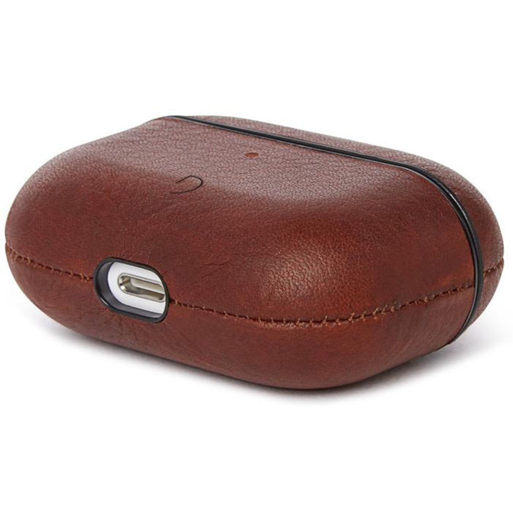 Decoded Leather Aircase Pro Apple Airpods 3rd Gen Brown