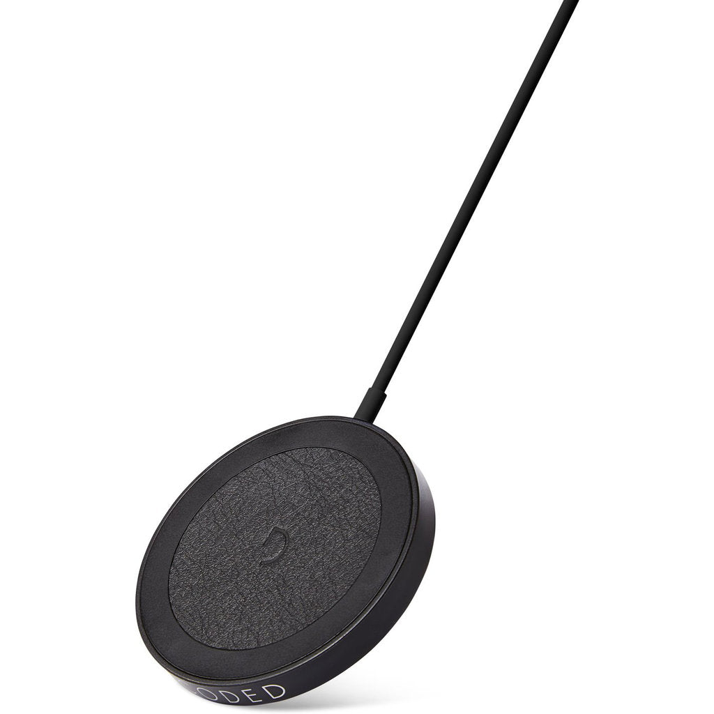 Decoded Magnetic Wireless Charging Puck 15W Black
