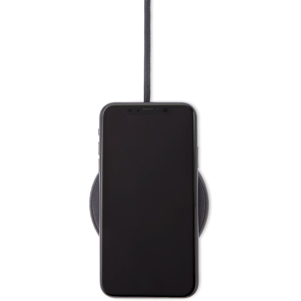 Decoded Leather Wireless Fast Charger 10W Black