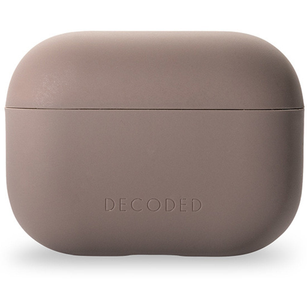 Decoded Silicone AirCase Lite Apple Airpods 3rd Gen Dark Taupe