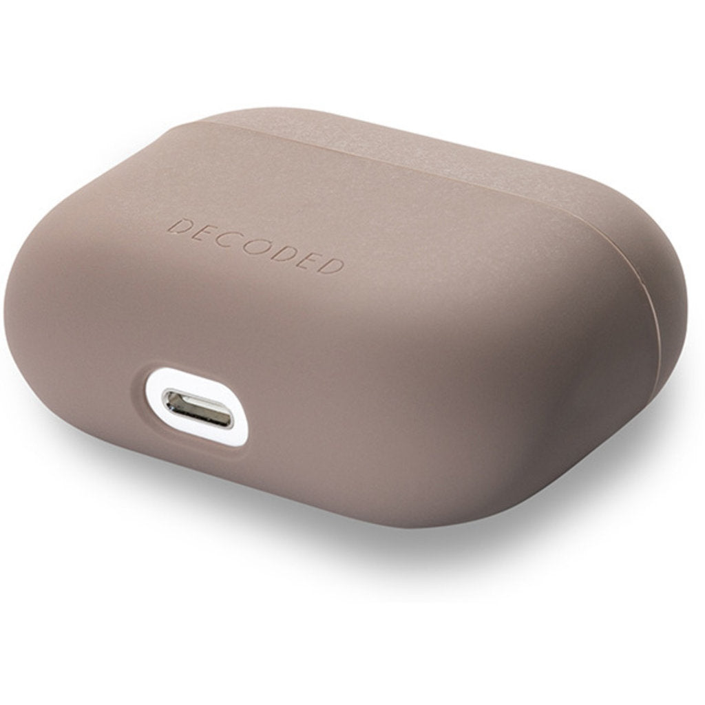 Decoded Silicone AirCase Lite Apple Airpods 3rd Gen Dark Taupe