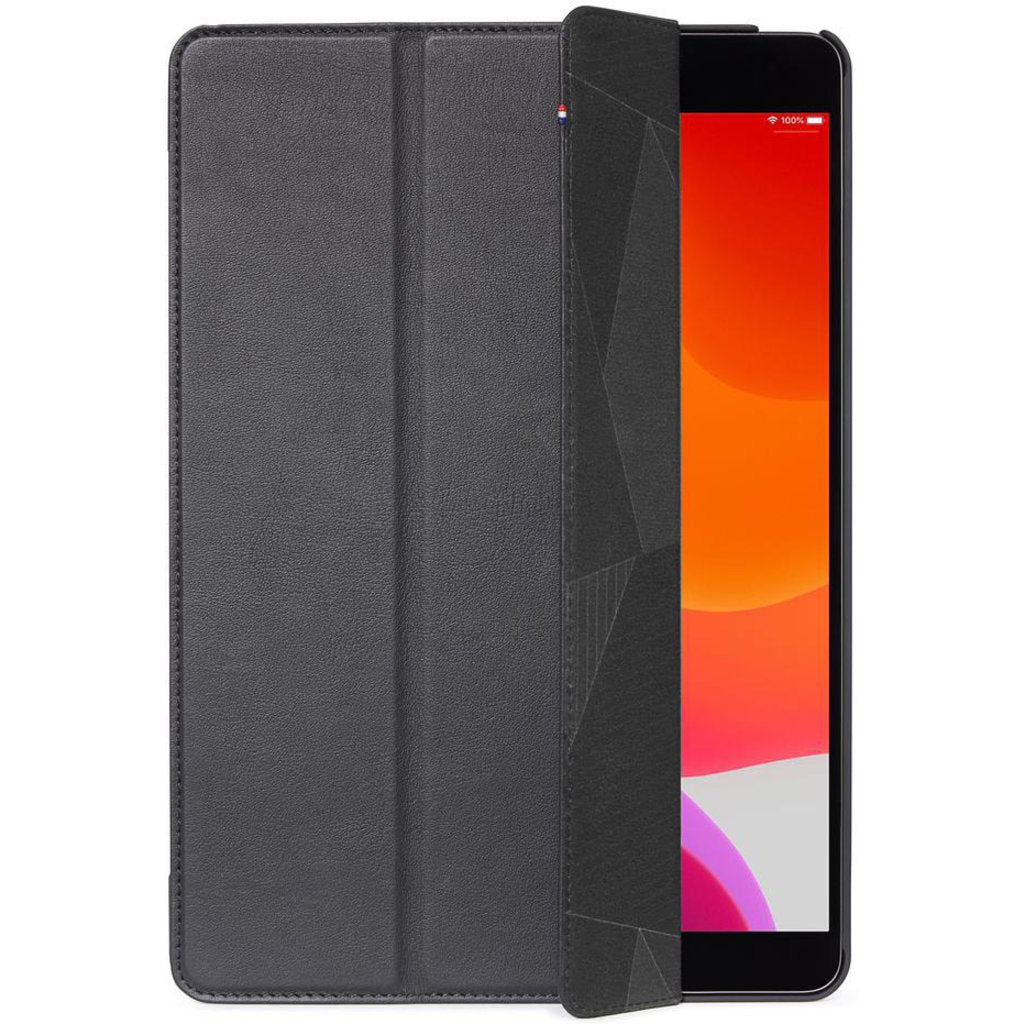 Decoded Leather Slim Cover Apple iPad 10.2 inch (2019/2020/2021) Black