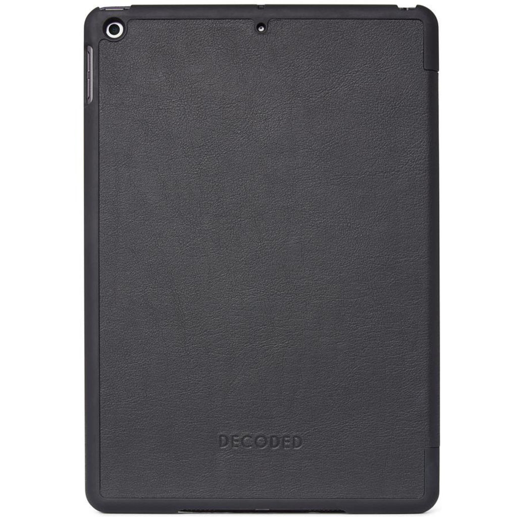 Decoded Leather Slim Cover Apple iPad 10.2 inch (2019/2020/2021) Black
