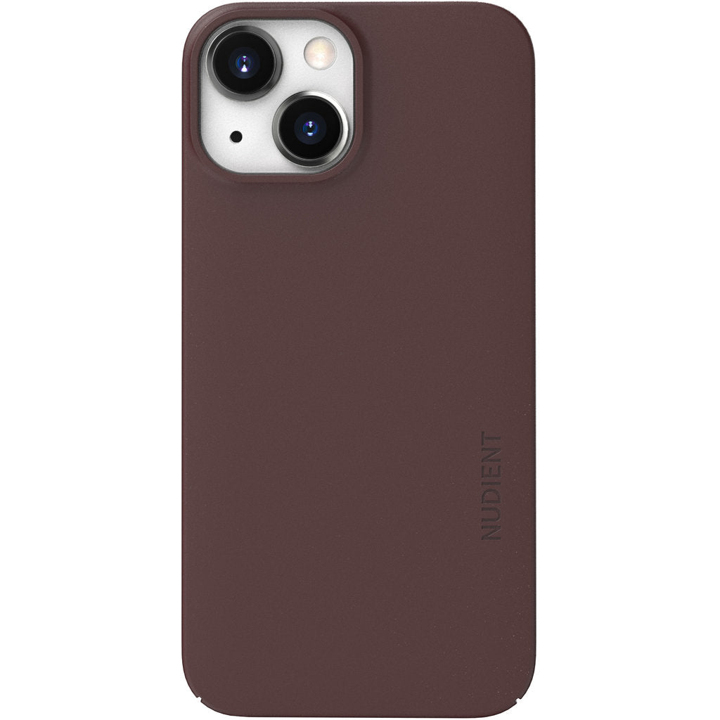 Nudient Thin Precise Case Apple iPhone 13 mini V3 Sangria Red - MS