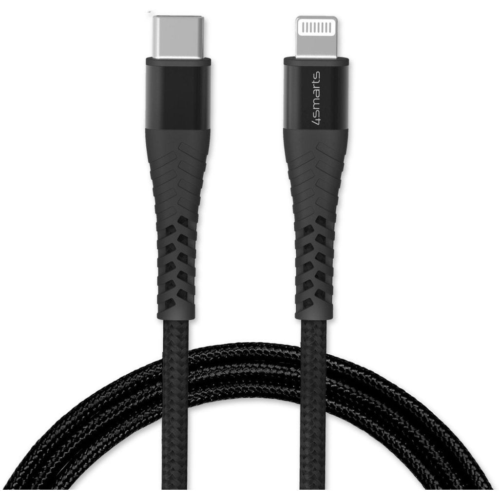 4Smarts Apple Lightning to USB-C Cable Navy/Grey 3M