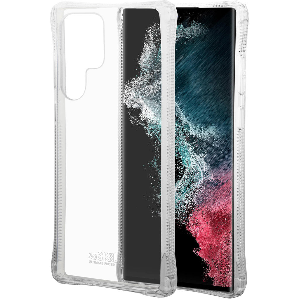 SoSkild Samsung Galaxy S22 Ultra Absorb 2.0 Impact Case Transparent