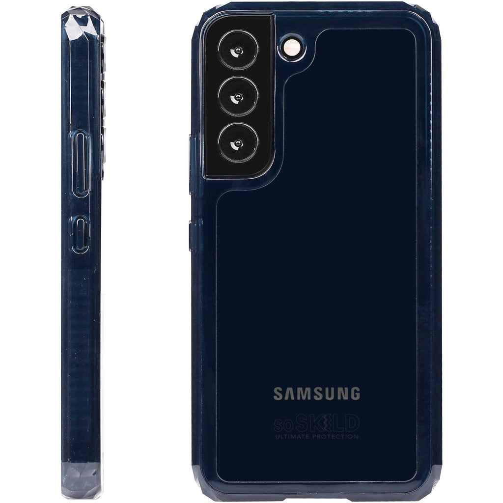 SoSkild Samsung Galaxy S22 Defend Heavy Impact Case Smokey Grey