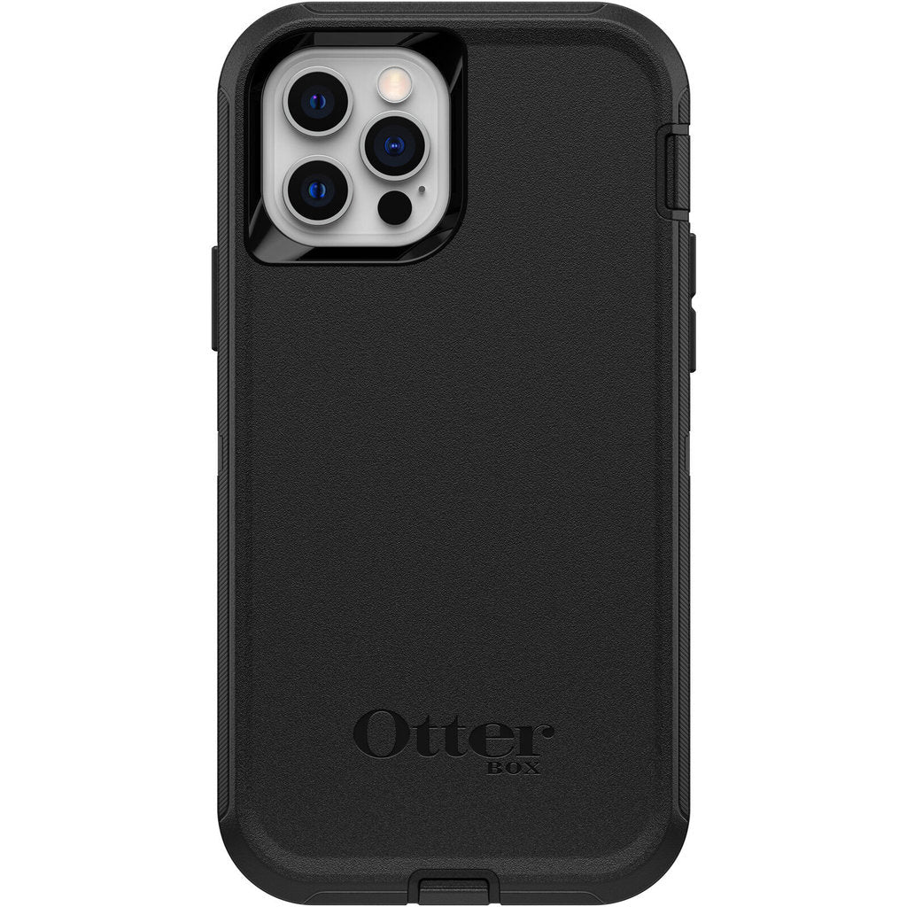 OtterBox Defender Rugged Carrying Case (Holster) Apple iPhone 12/12 Pro Black