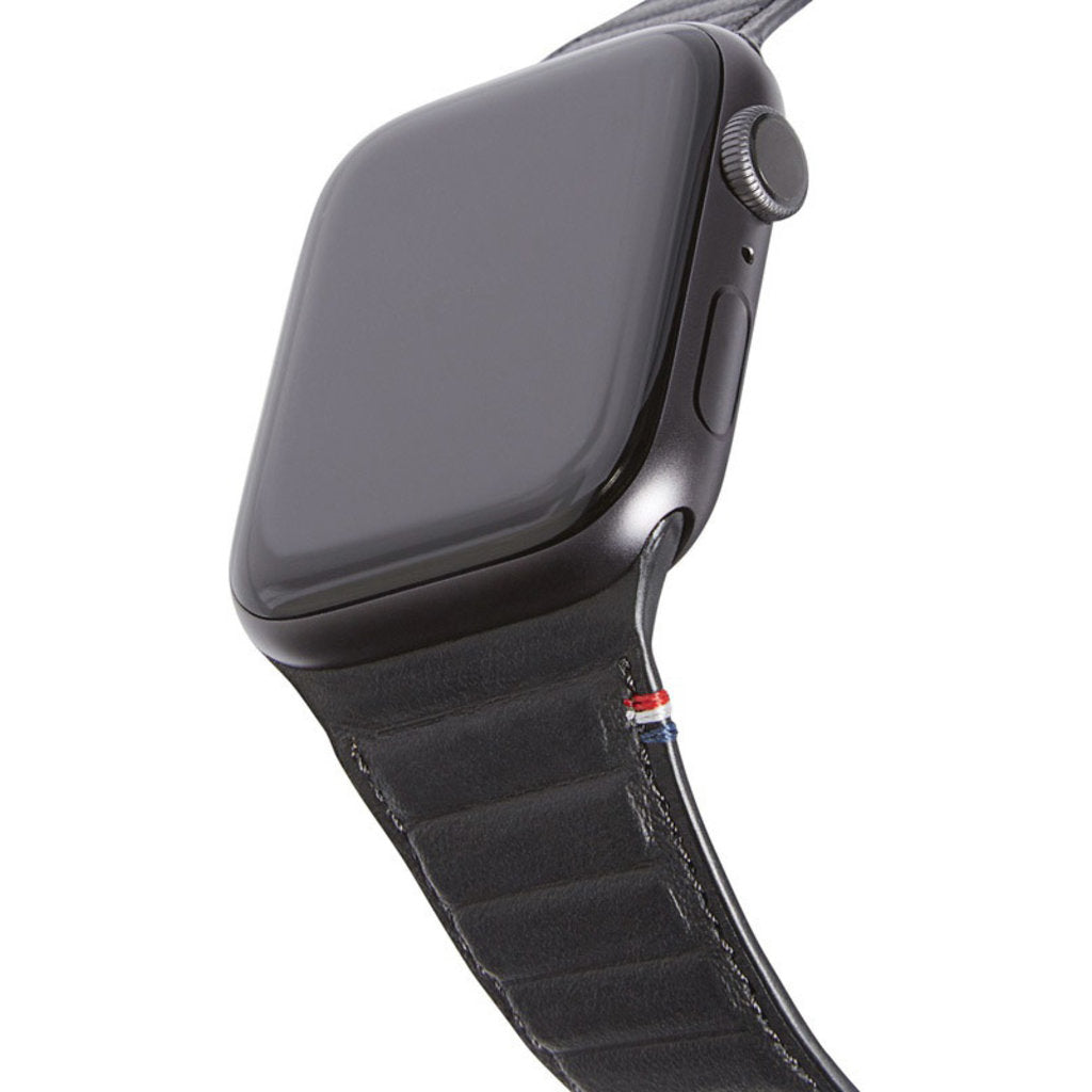 Decoded Leather Magnetic Traction Strap Black - 38mm / 40mm / 41mm