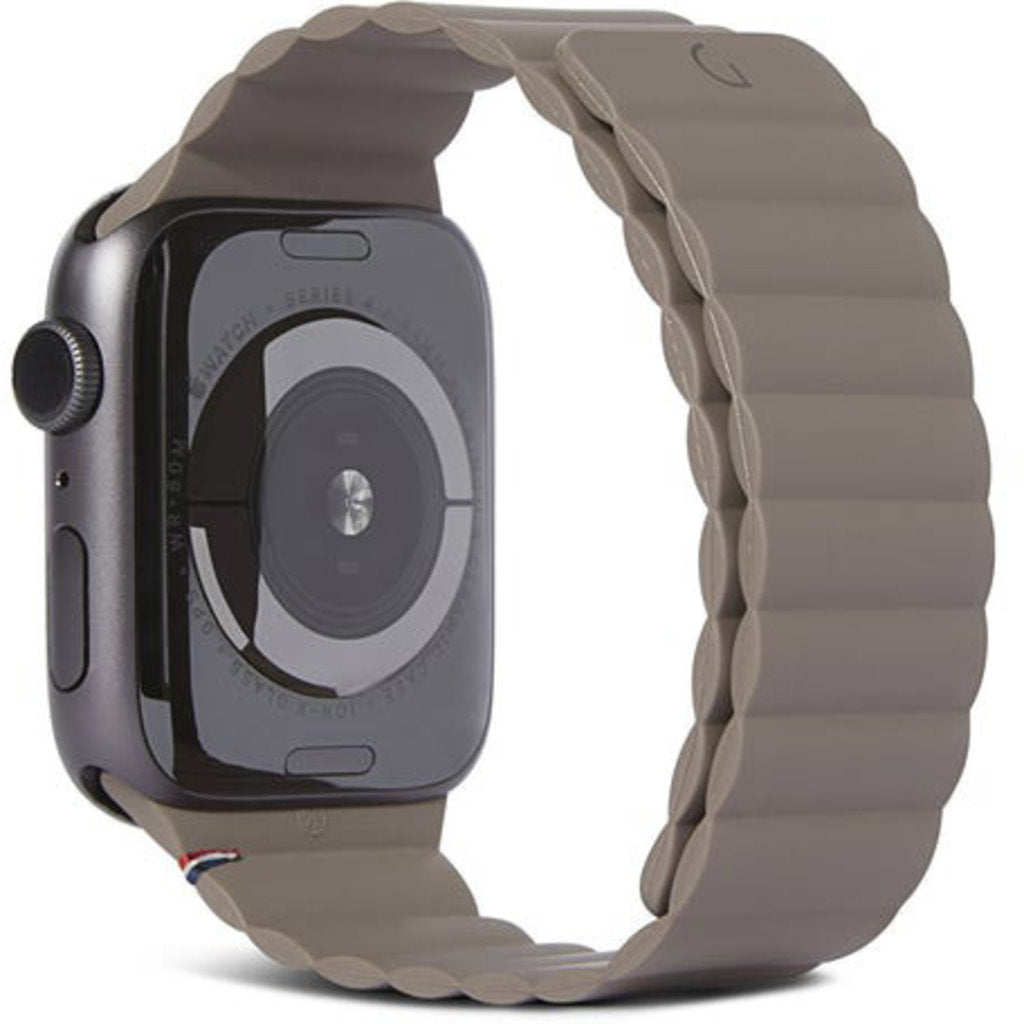 Decoded Silicone Magnetic Traction Strap Lite Dark Taupe - 38mm / 40mm / 41mm