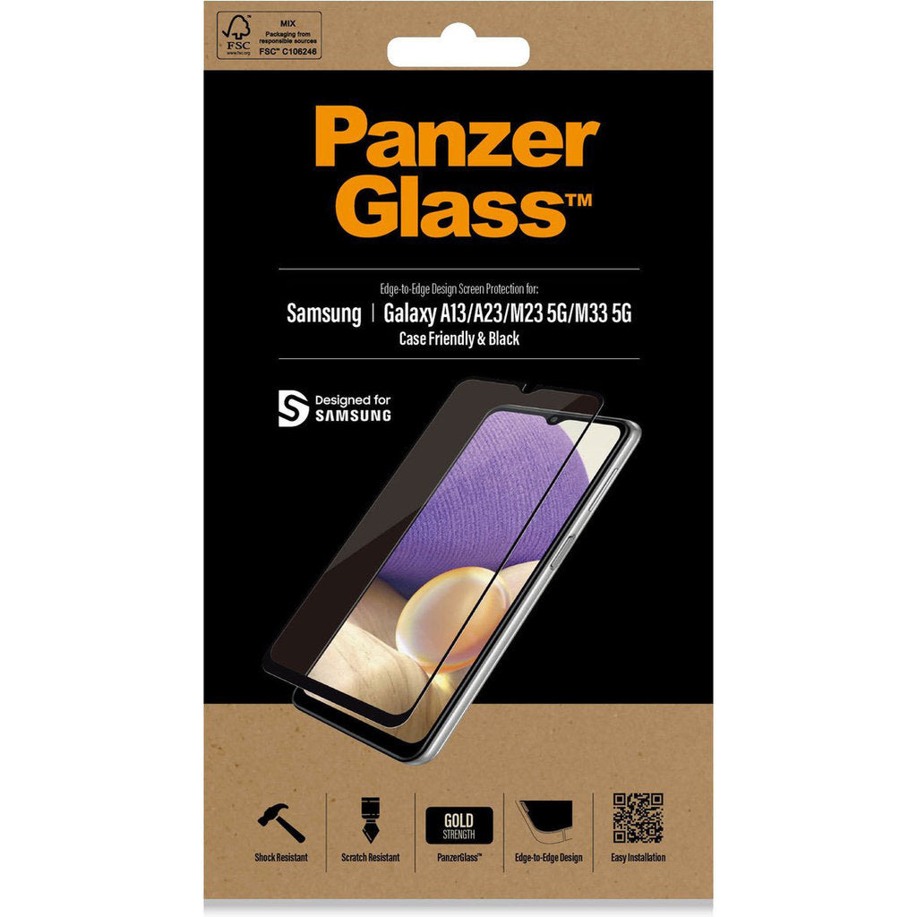 PanzerGlass Samsung Galaxy A13/A23 5G (2022) Black CF Super+ Glass